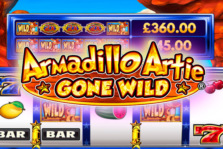 Armadillo Artie Gone Wild - DWG slot at Cocoa Casino Casino