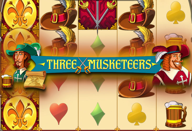 Three Musketeers - Red Tiger Gaming slot at Cocoa Casino Casino
