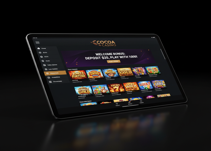 Cocoa Casino Casinò su tablet